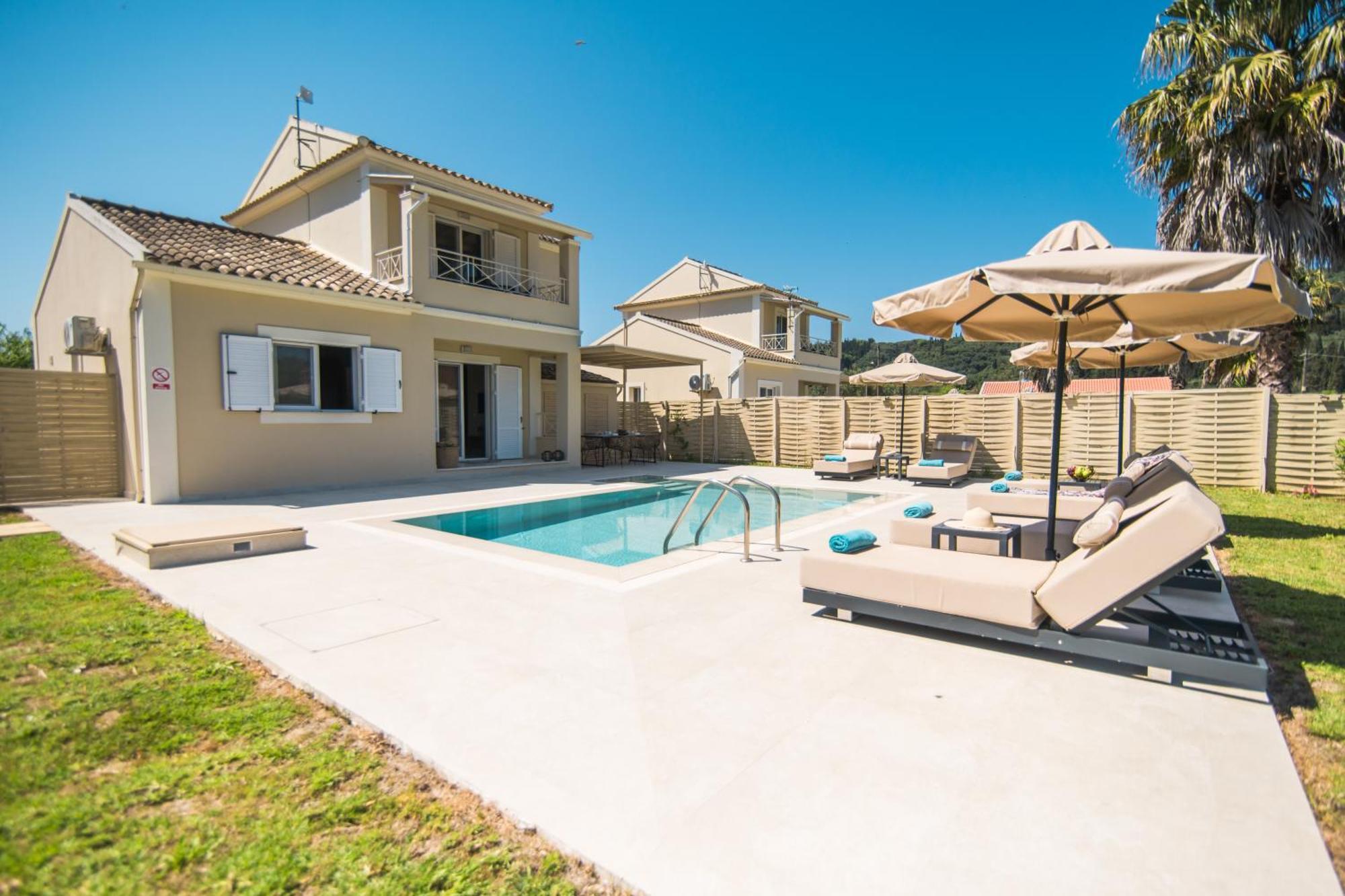 My Corfu Luxury Villa With Private Pool 斯达林 外观 照片