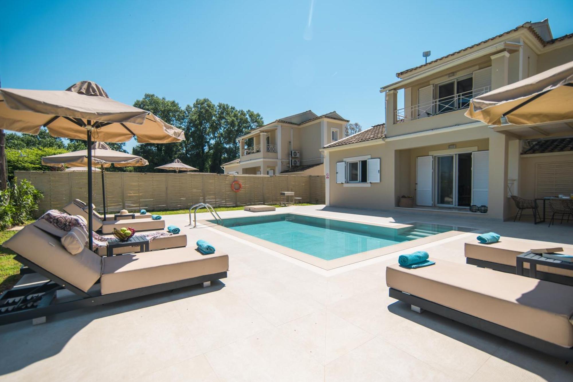 My Corfu Luxury Villa With Private Pool 斯达林 外观 照片