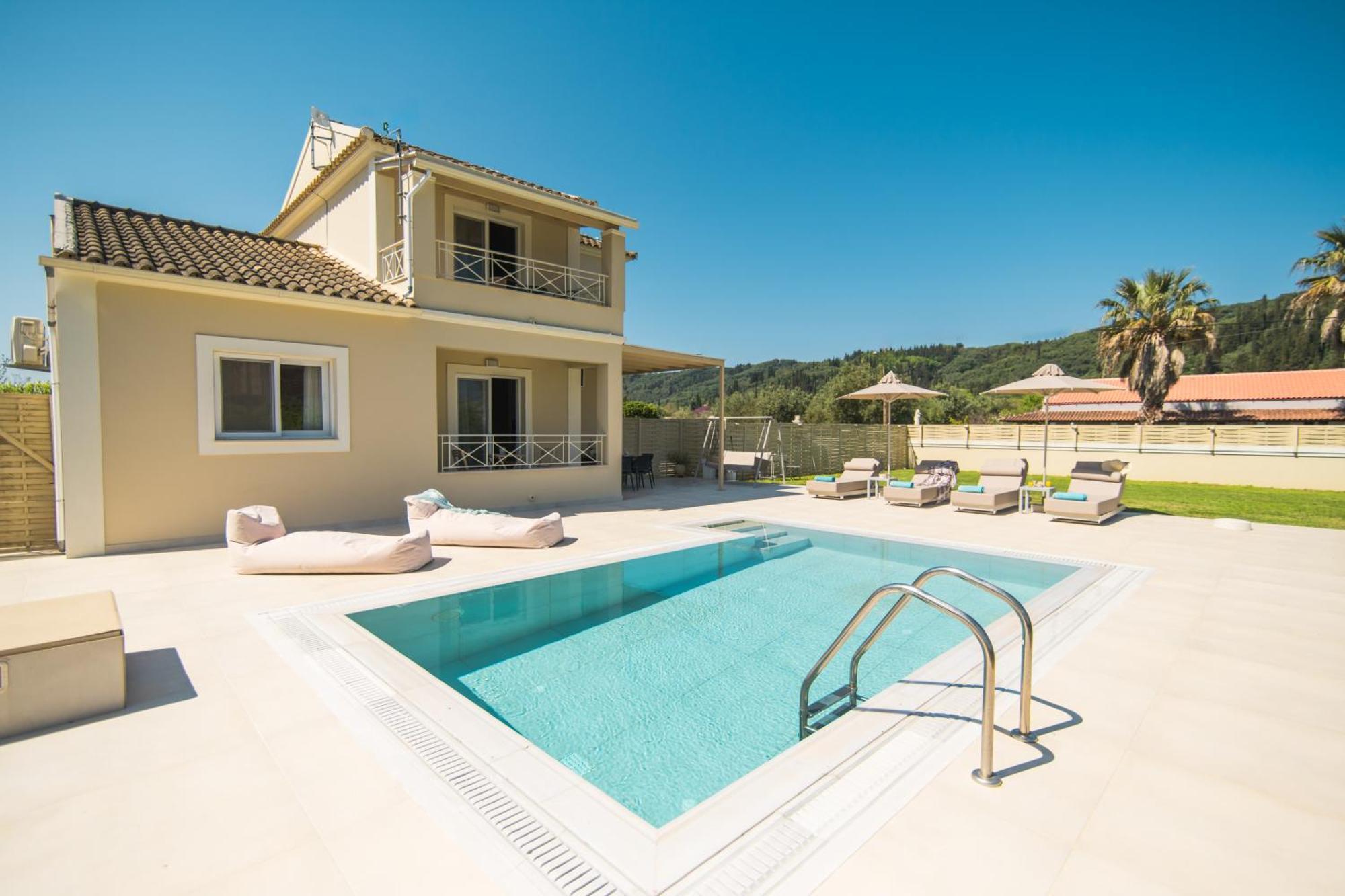 My Corfu Luxury Villa With Private Pool 斯达林 外观 照片