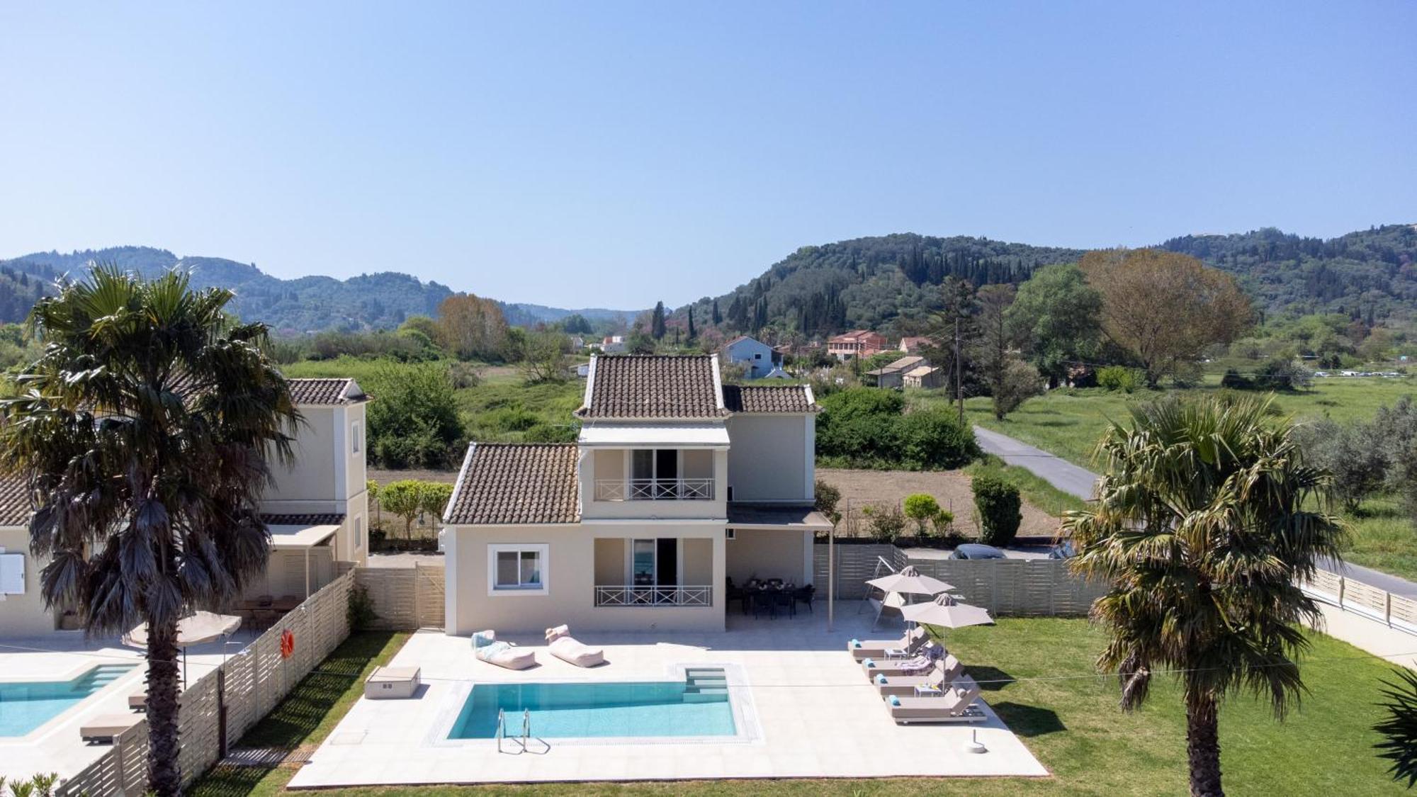 My Corfu Luxury Villa With Private Pool 斯达林 外观 照片