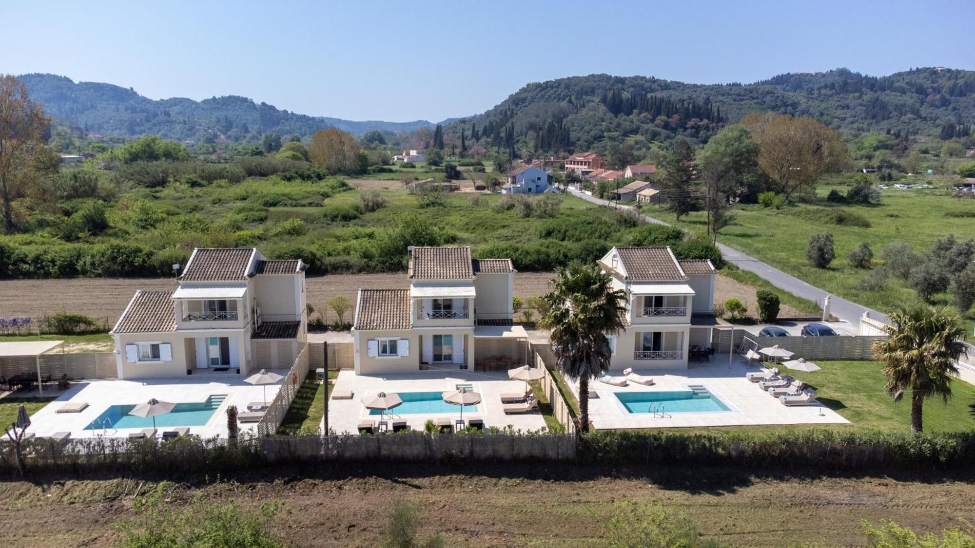 My Corfu Luxury Villa With Private Pool 斯达林 外观 照片